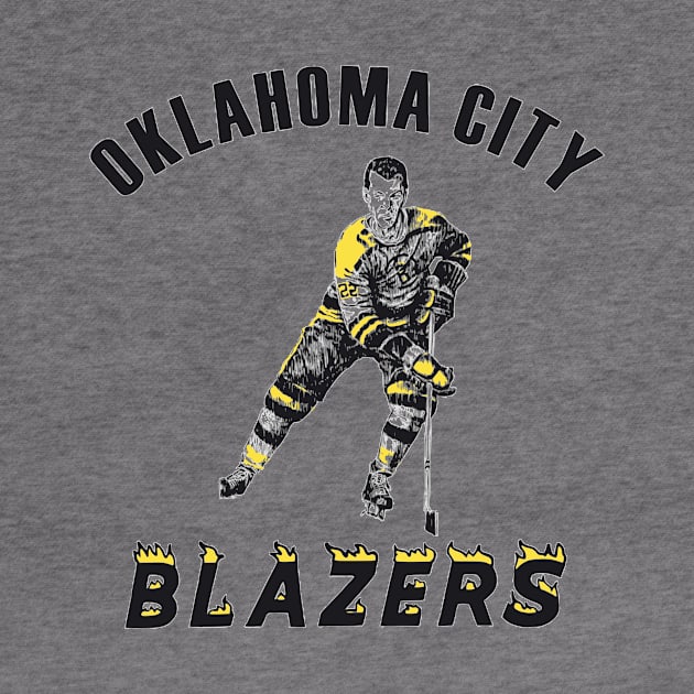 1967 Oklahoma City Blazers by Throwback Hockey